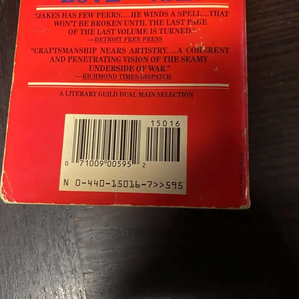 Love and War by John Jakes (1985, Mass Market)
